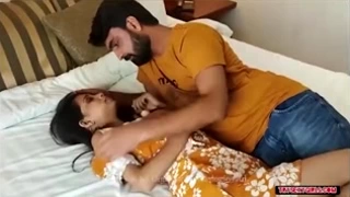 India with bouncing tits does deep throating