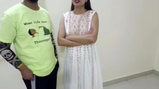 Bihari giving blowjob in college