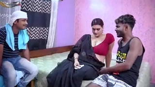 Hindu gets deep anal at home