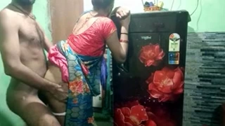 Naughty bhabi in the kitchen