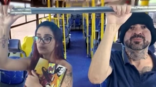 Nasty pornstar in the car