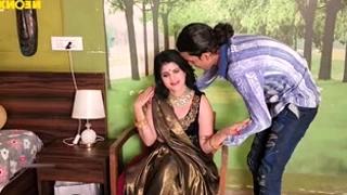 Busty fucking with brother-in-law at night