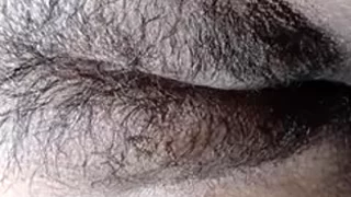 Babe playing with vagina on the bed