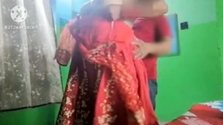 Romantic boudi with boobs