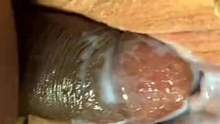 Kinky bbw licking the cock