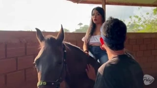 Spanish teacher fucking in cowgirl position