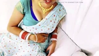 Horny model has sex