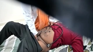 Checked fucking with patient in clinic